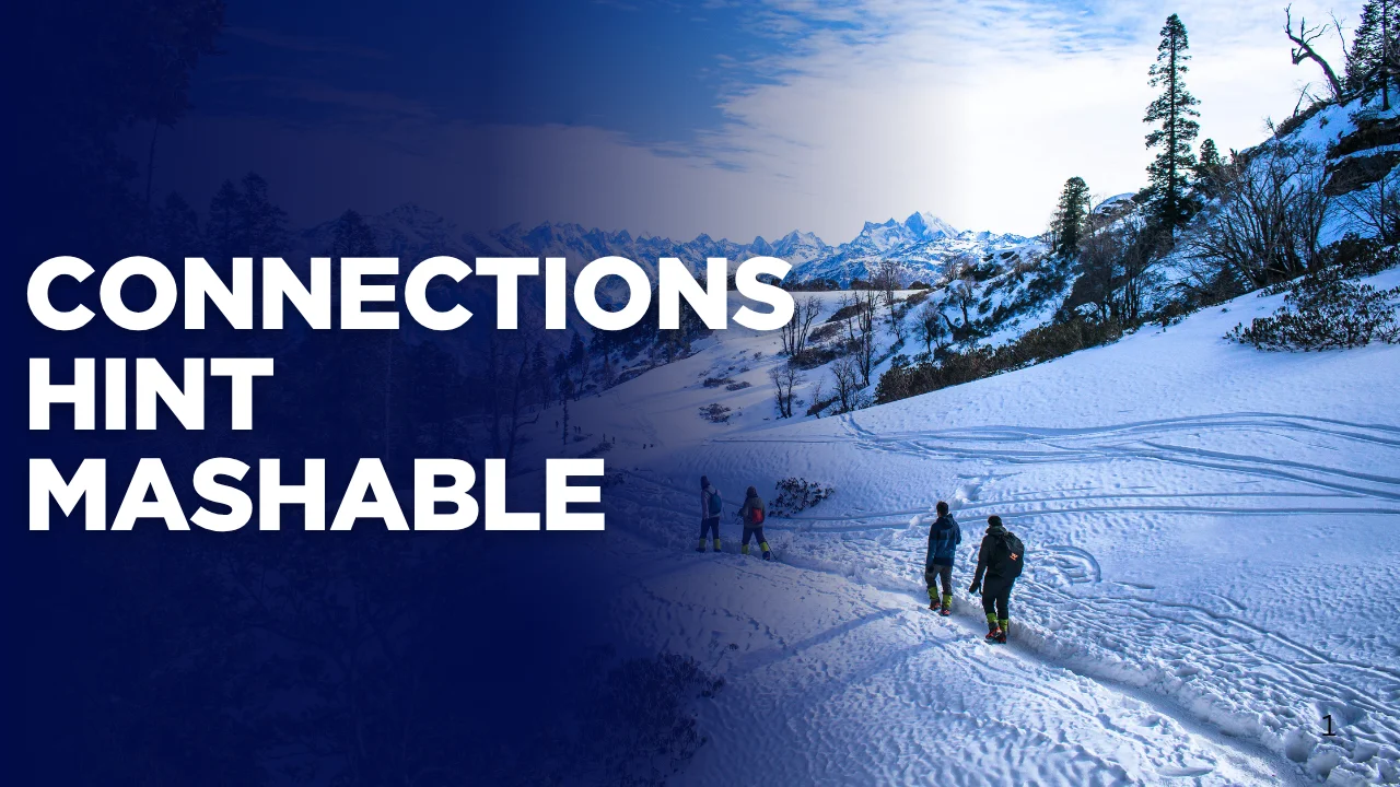 Connections Hint Mashable